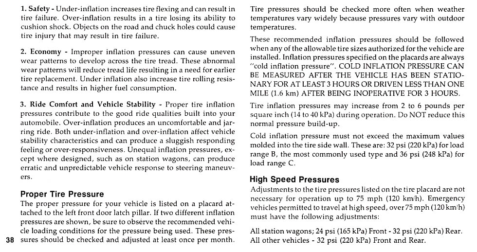 1977 Chrysler Owners Manual Page 59
